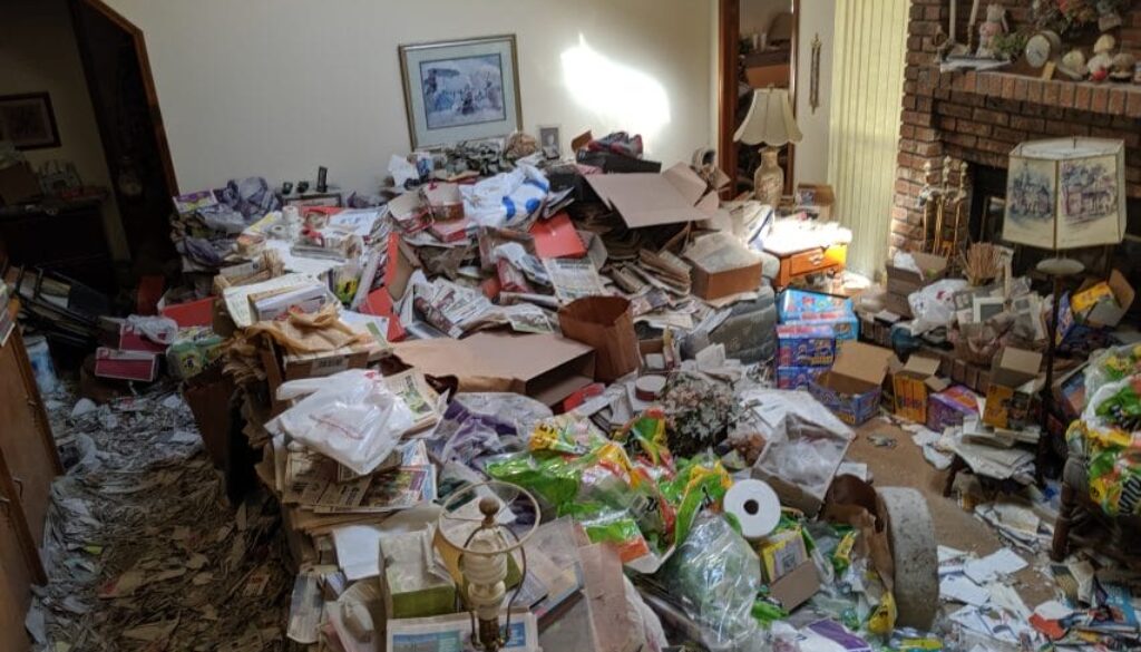 Waste From a Hoarded Property