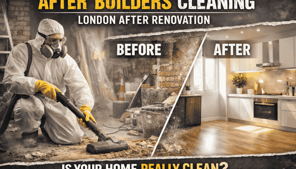 After Builders Cleaning London