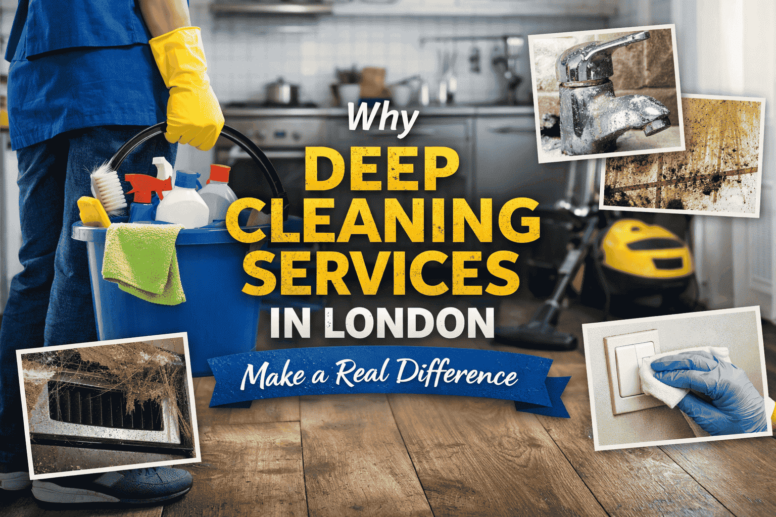 Why Deep Cleaning Services in London Make a Real Difference