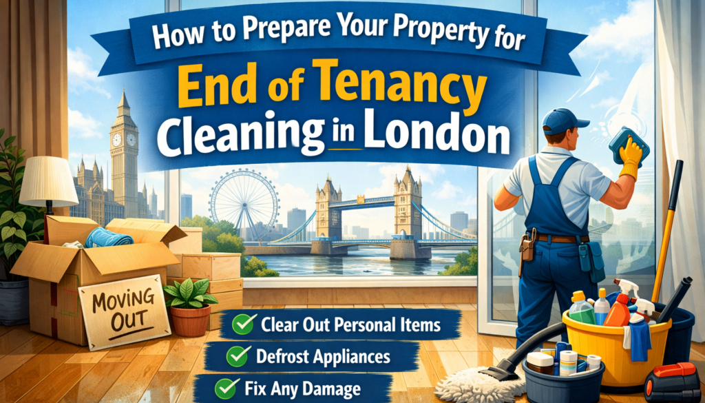 End of Tenancy Cleaning in London