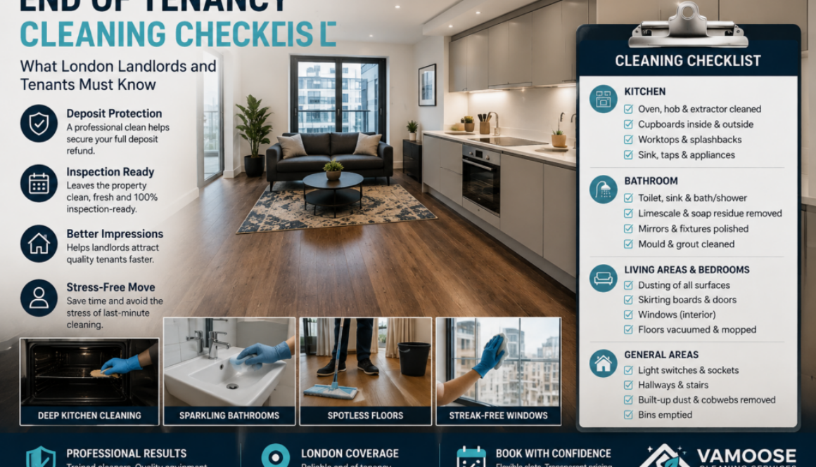End of Tenancy Cleaning Checklist