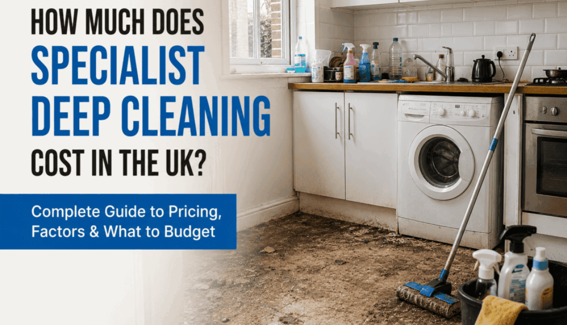 How Much Does Specialist Deep Cleaning Cost in the UK