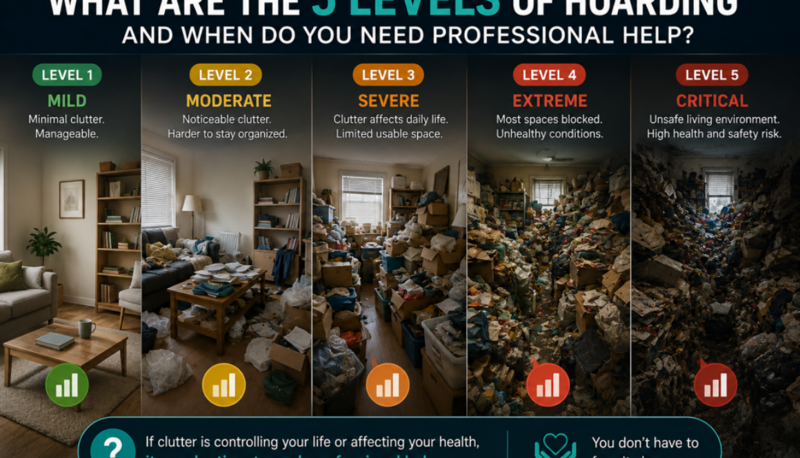 Levels of Hoarding and When Do You Need Professional Help