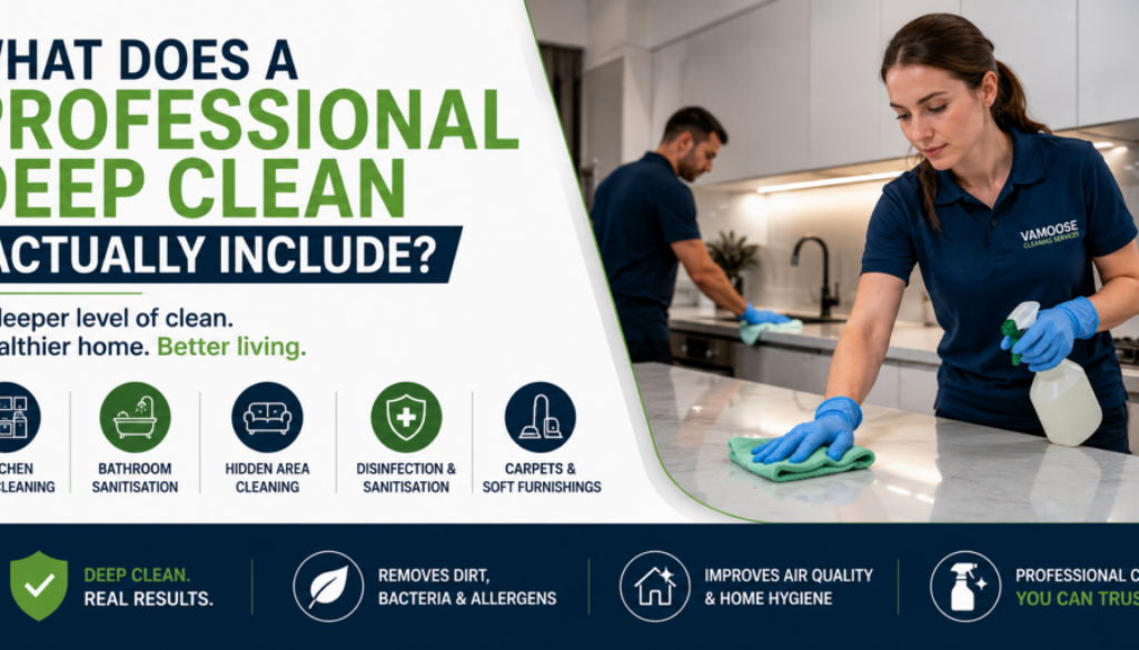 What Does a Professional Deep Clean Include? Complete London Guide